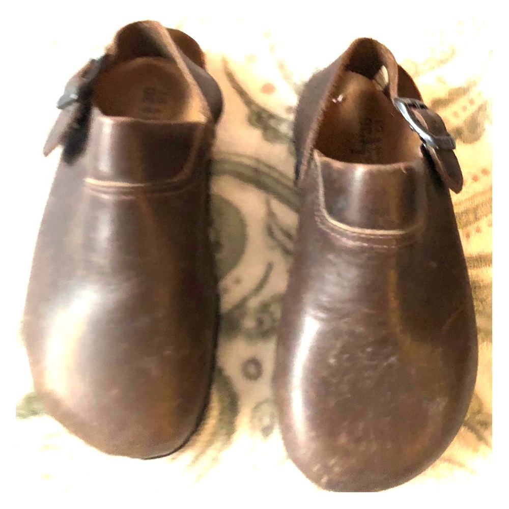 Noat Leather Clogs Sandals Kids